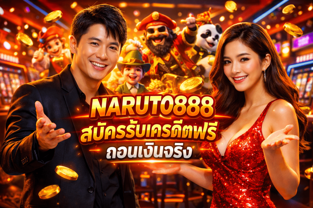 NARUTO888 สมัครรับเครดิตฟรี ถอนเงินจริง