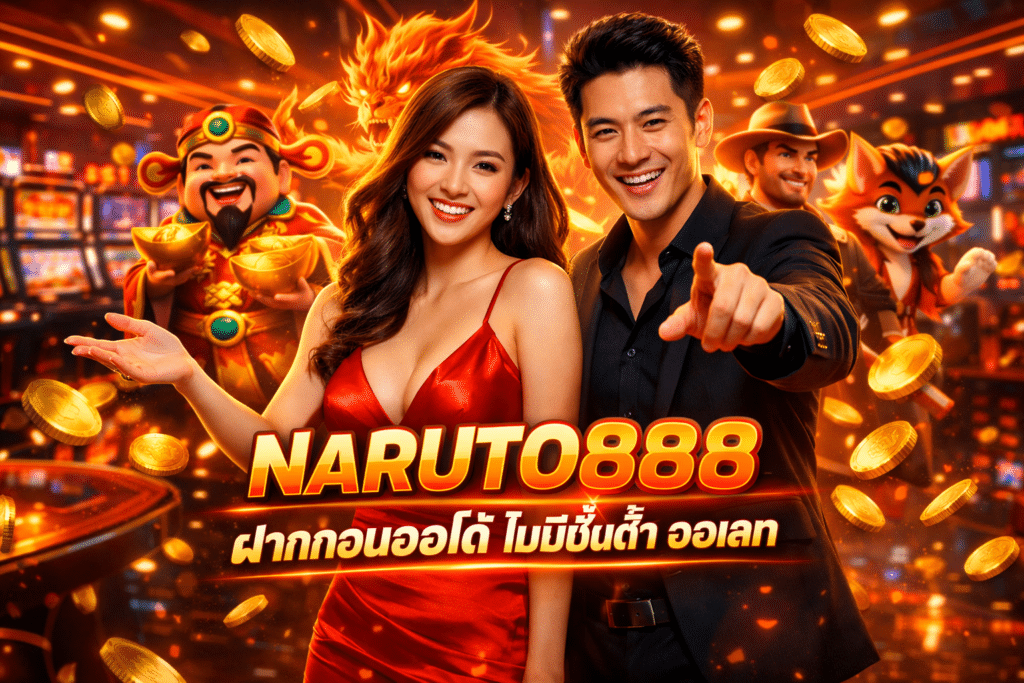 NARUTO888 ฝากถอนออโต้ ไม่มีขั้นต่ำ วอเลท
