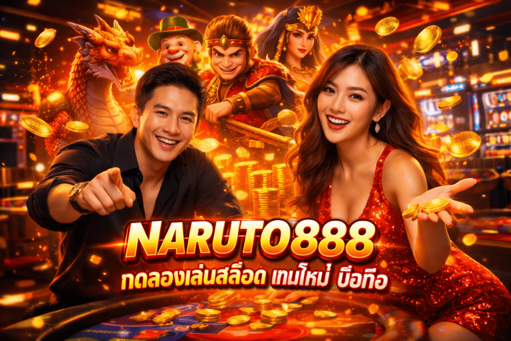 NARUTO888 ทดลองเล่นสล็อต เกมใหม่ มือถือ